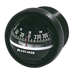 RITCHIE NAVIGATION–Explorer Dash-Mount Compass, Black-120464