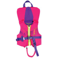 WEST MARINE–Deluxe Kids’ Rapid Dry Life Jacket, Infant Under 30lb., Pink 15911175