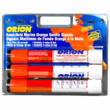 ORION–Handheld Orange Smoke Flares, 3-Pack