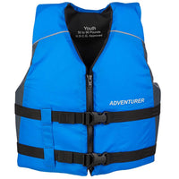 WEST MARINE–Paddle Adventurer Life Jacket, Youth, 50-90lb. 19295609