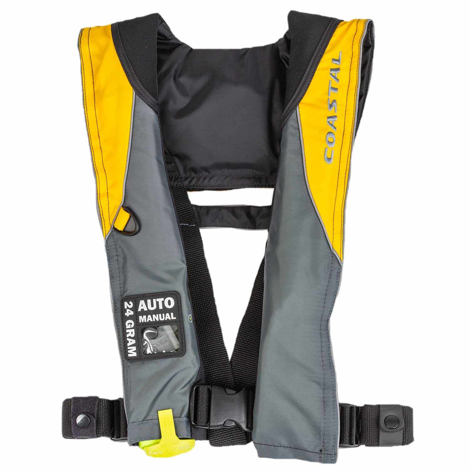 LIFE SAVER JACKET ウエストタイプ Offshore Inflatable Life Jacket with Harness - Maximum Safety