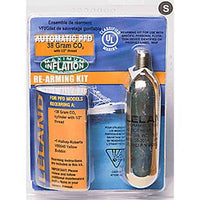 LELAND–Inflatable Life Jacket Rearming Kit, Automatic, 38 g., 1/2" Threaded  18051086