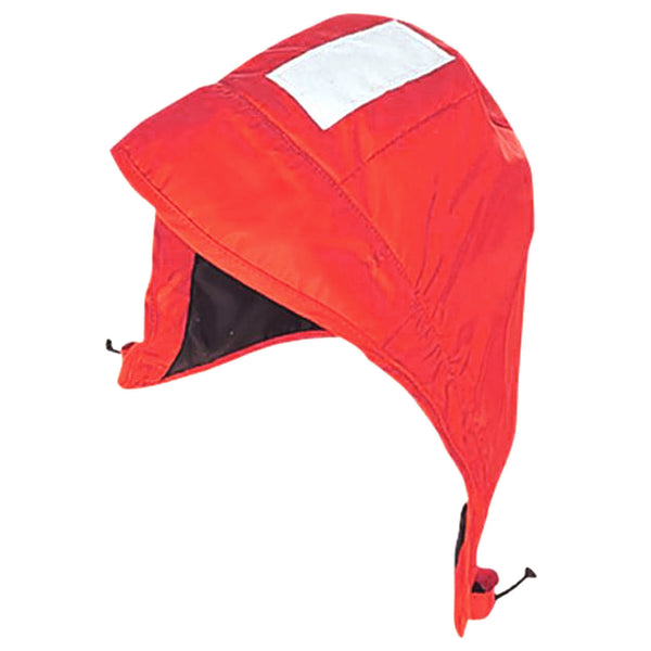 MUSTANG SURVIVAL–Classic Insulated Foul Weather Hood, Red 2420867