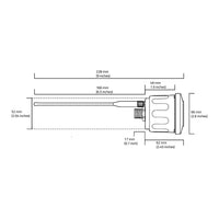 FELL MARINE–MOB+ Basepack Wireless Engine Cutoff Switch, Gray 18736249