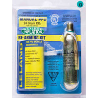 LELAND–Inflatable Life Jacket Rearming Kit, Manual, 24 g., 1/2" Threaded 9623117