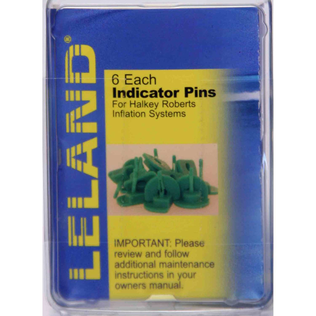 Inflator Pin LELAND–Halkey-Roberts Life Jacket Inflator Replacement Indicator Pins ...