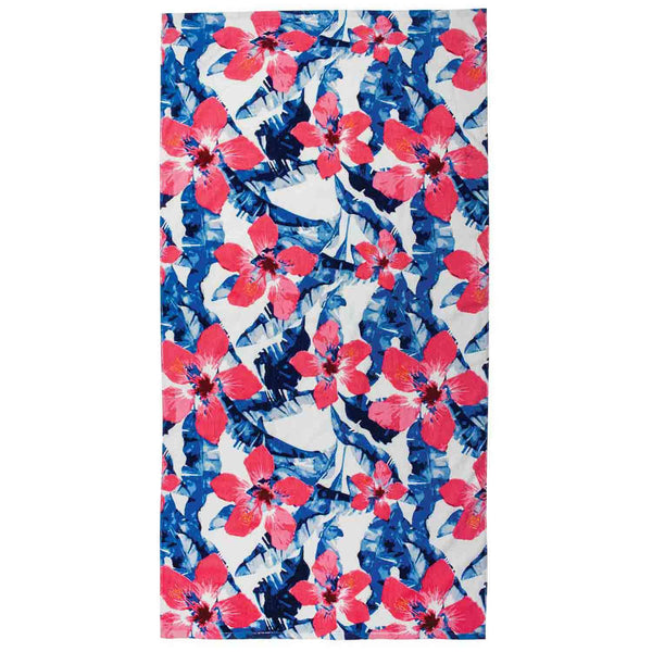 WEST MARINE–Hibiscus Cotton Towel-19279637